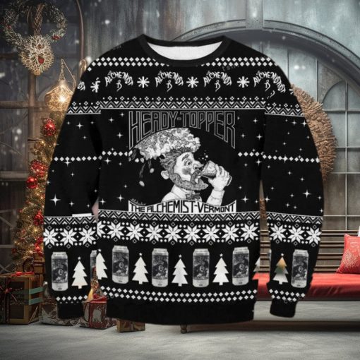 Heady Topper Alchemist Beer Xmas Gift Ugly Sweater