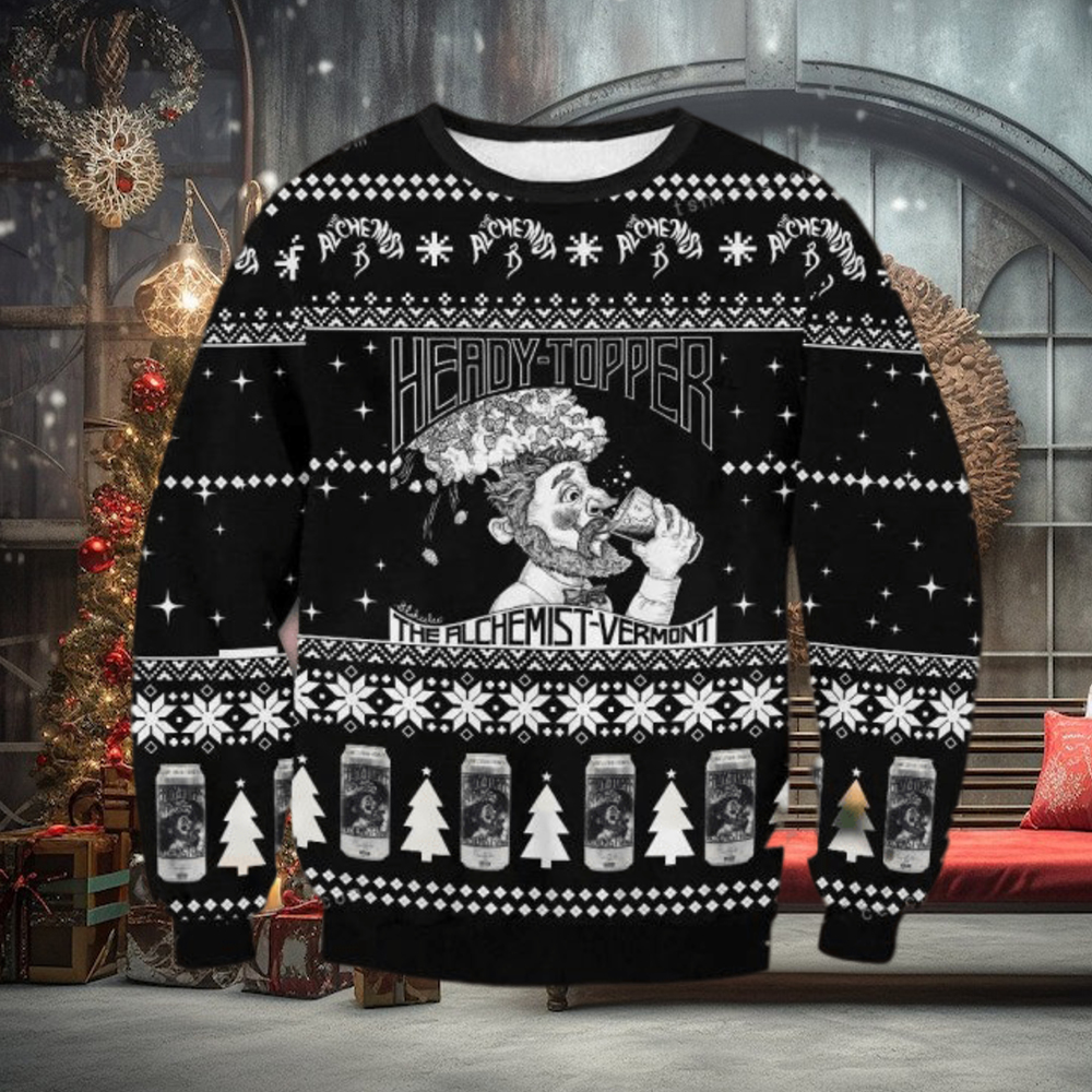Heady Topper Alchemist Beer Xmas Gift Ugly Sweater Heady Topper Alchemist Beer Xmas Gift Ugly Sweater