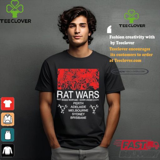 Health Rat Wars Rat Based Warfare Down Under 2024 Perth Adelaide Melbourne Sydney Brisbane T shirts