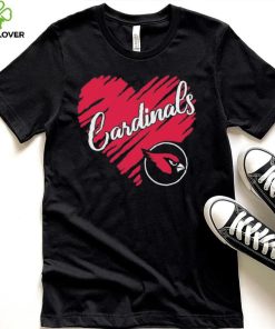 Heart Arizona Cardinals logo shirt 4 Heart Arizona Cardinals logo shirt