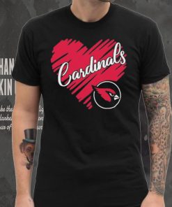 Heart Arizona Cardinals logo shirt 6 Heart Arizona Cardinals logo shirt