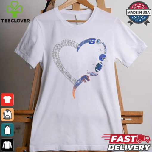 Heart Boise State shirt