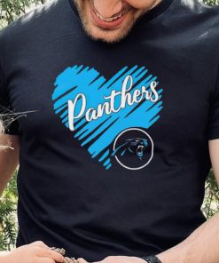 Heart Carolina Panthers logo shirt 1 Heart Carolina Panthers logo shirt