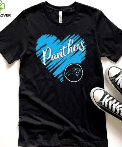 Heart Carolina Panthers logo shirt 4 Heart Carolina Panthers logo shirt