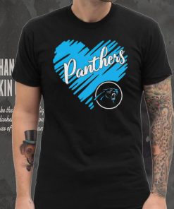 Heart Carolina Panthers logo shirt 6 Heart Carolina Panthers logo shirt