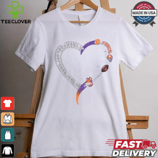 Heart Clemson shirt