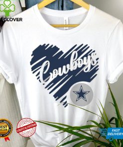 Heart Dallas Cowboys logo hoodie, sweater, longsleeve, shirt v-neck, t-shirt