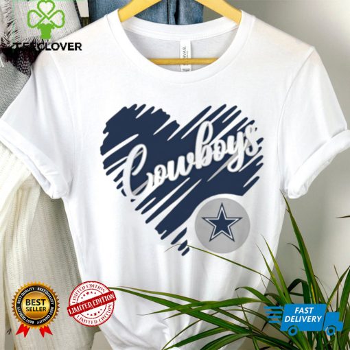 Heart Dallas Cowboys logo hoodie, sweater, longsleeve, shirt v-neck, t-shirt