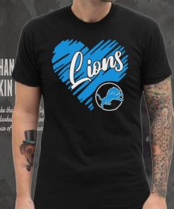 Heart Detroit Lions logo shirt 6 Heart Detroit Lions logo shirt