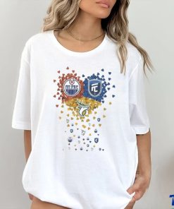 Heart Edmonton Sports Teams Logo Shirt