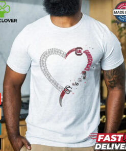 Heart Gamecocks shirt