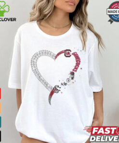 Heart Gamecocks shirt