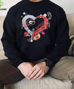 Heart Georgia Bulldogs Go Dawgs 2023 CFP National Champions Shirt