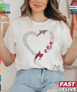 Heart Hokies shirt