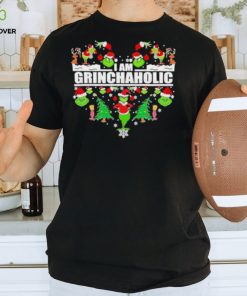 Heart I am Grinch aholic Christmas shirt