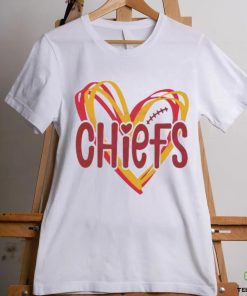 Heart Kansas City Chiefs NFL Football shirt 1 Heart Kansas City Chiefs NFL Football shirt