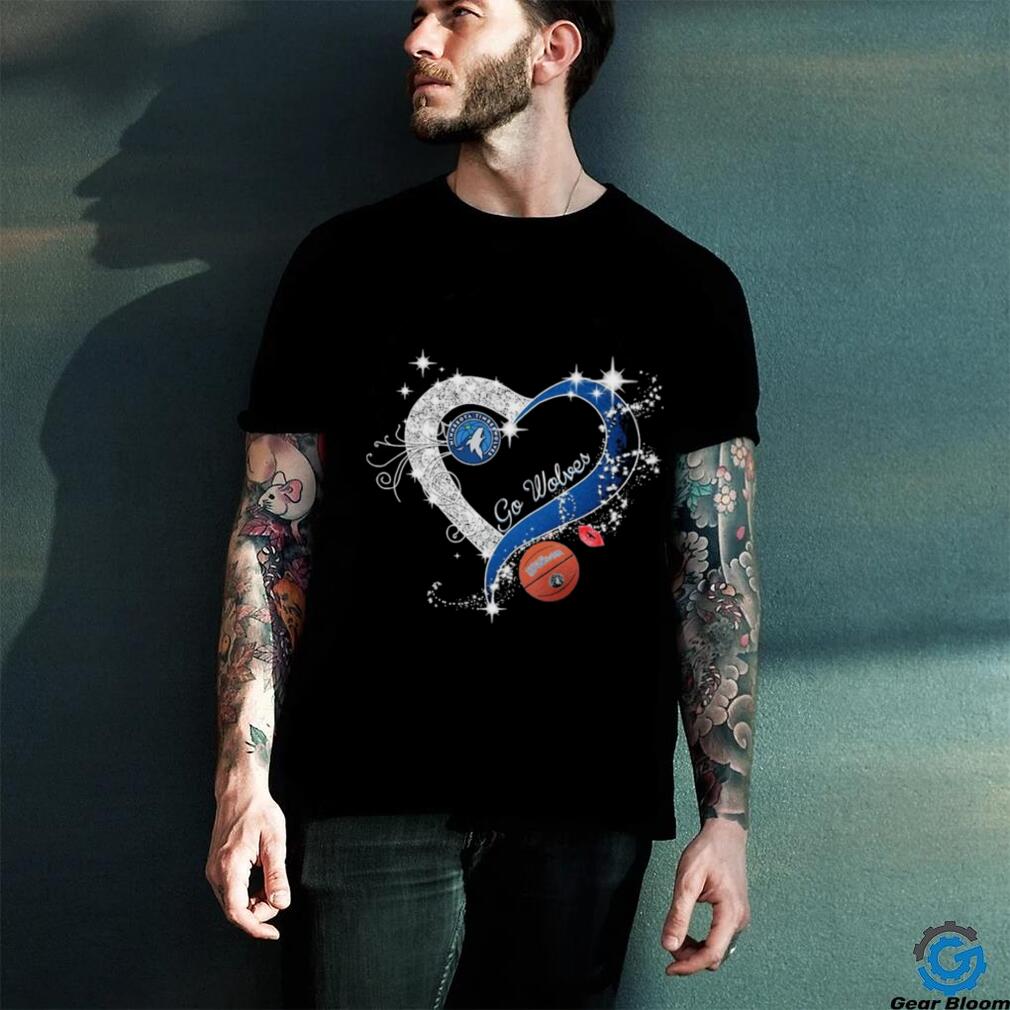 Heart Minnesota Timberwolves Basketball Go Wolves 2024 Shirt Heart Minnesota Timberwolves Basketball Go Wolves 2024 Shirt