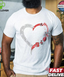 Heart NC State Wolfpack shirt