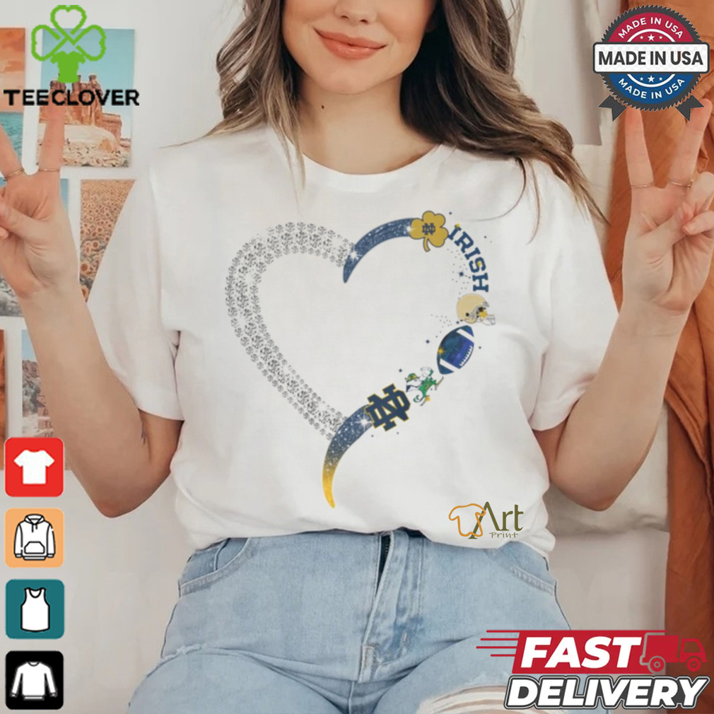Heart Notre Dame shirt Heart Notre Dame shirt