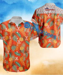 Heart Pattern Virginia Cavaliers Custom Name Hawaiian Shirt