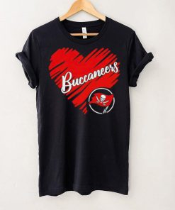 Heart Tampa Bay Buccaneers logo shirt 5 Heart Tampa Bay Buccaneers logo shirt