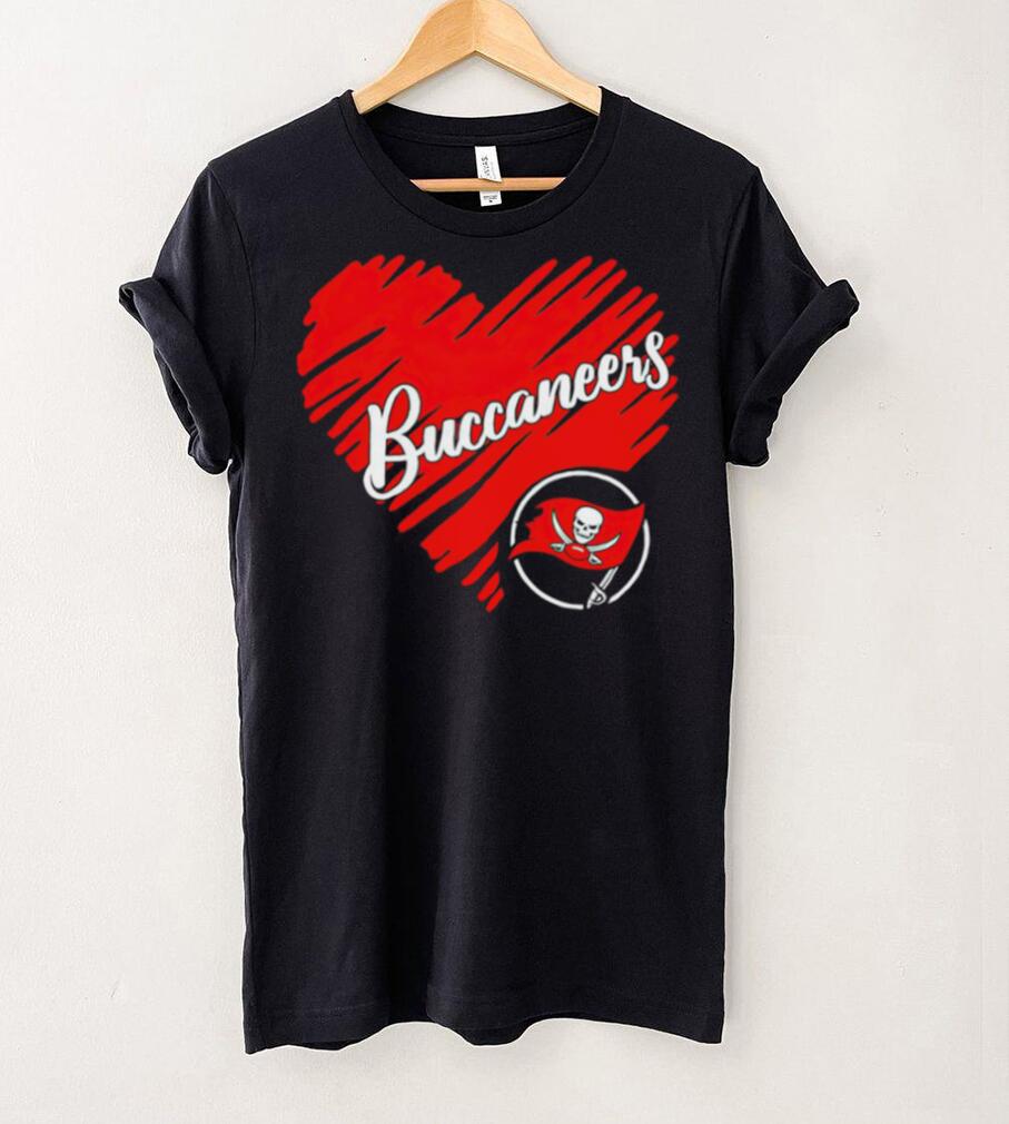 Heart Tampa Bay Buccaneers logo shirt Heart Tampa Bay Buccaneers logo shirt