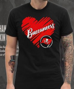 Heart Tampa Bay Buccaneers logo shirt 6 Heart Tampa Bay Buccaneers logo shirt