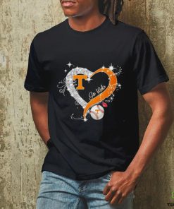 Heart Tennessee Volunteers Baseball Go Vols Shirt