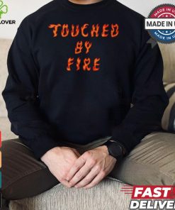 Heartagram Touched By Fire T shirt