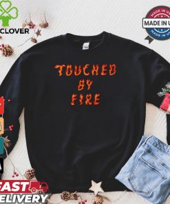 Heartagram Touched By Fire T shirt