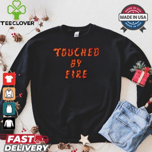 Heartagram Touched By Fire T shirt