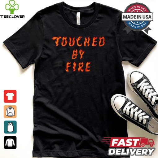Heartagram Touched By Fire T shirt