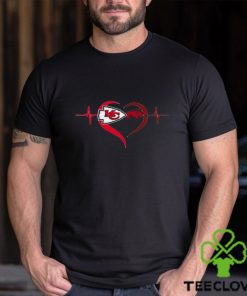 Heartbeat Kansas City Chiefs And Arkansas Razorbacks shirt 3 Heartbeat Kansas City Chiefs And Arkansas Razorbacks shirt