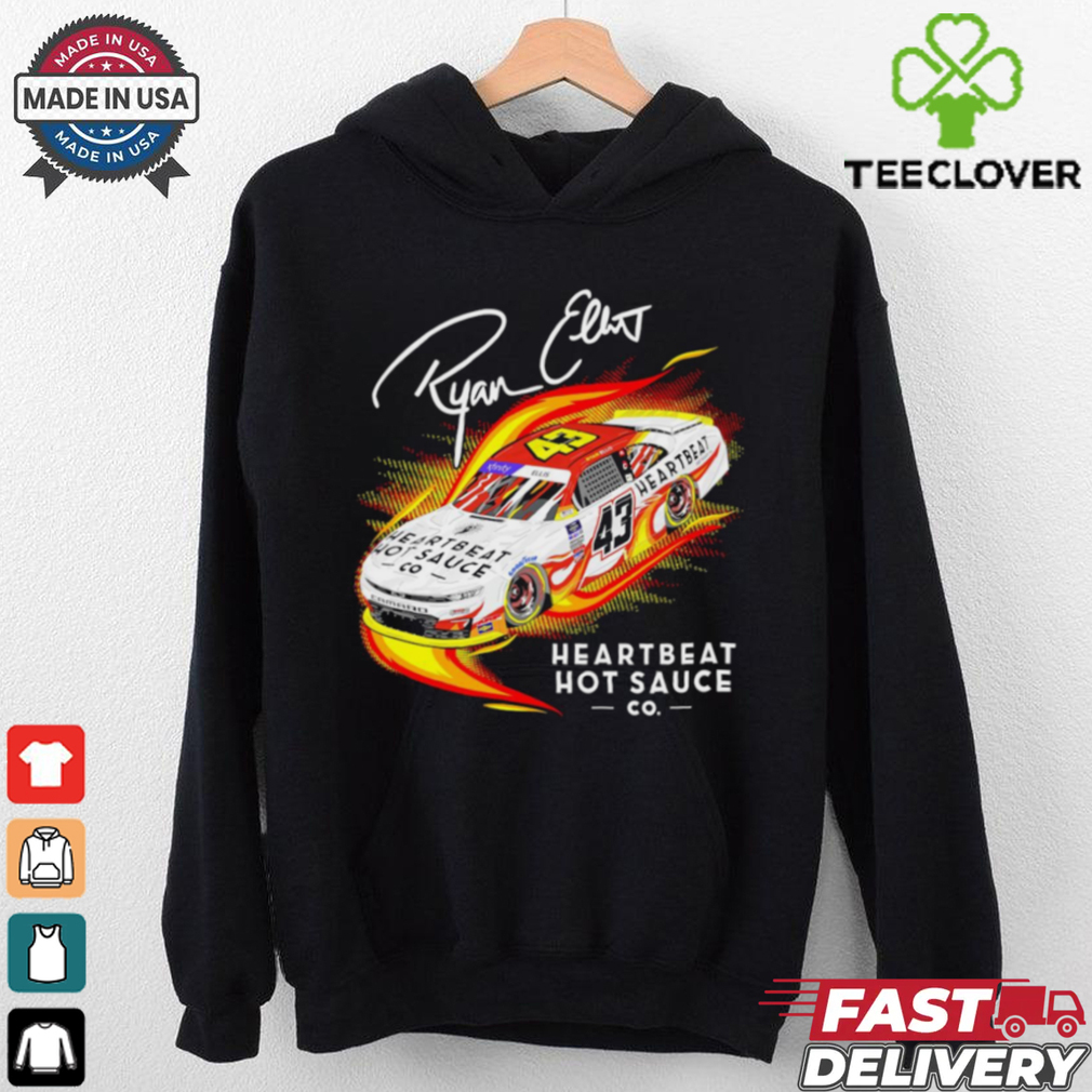 Heartbeat hot sauce Co Ryan car shirt Heartbeat hot sauce Co Ryan car shirt