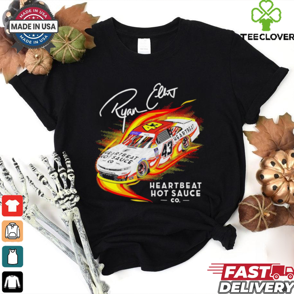 Heartbeat hot sauce Co Ryan car shirt Heartbeat hot sauce Co Ryan car shirt