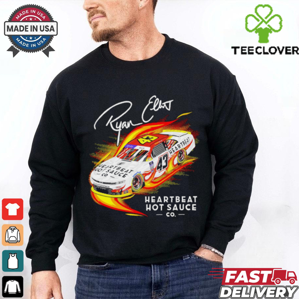 Heartbeat hot sauce Co Ryan car shirt Heartbeat hot sauce Co Ryan car shirt