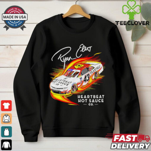 Heartbeat hot sauce Co Ryan car shirt