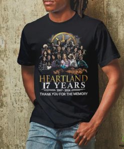 Heartland 17 Years 2007 2024 Thank You For The Memories Shirt