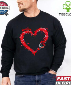 Hearts Houston Texans Football Logo shirt