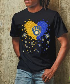 Hearts Love Milwaukee Brewers 2023 Shirt