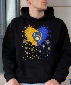 Hearts Love Milwaukee Brewers 2023 Shirt