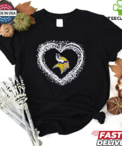 Hearts Minnesota Vikings Football Logo shirt