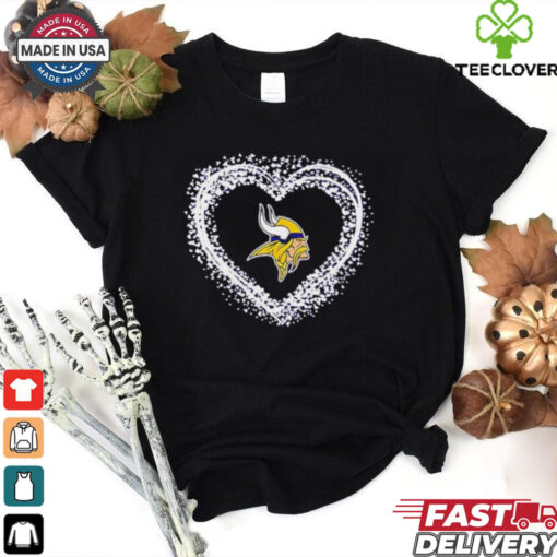 Hearts Minnesota Vikings Football Logo shirt