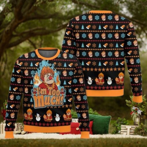 Heat Miser The Year Without A Santa Claus Ugly Sweater