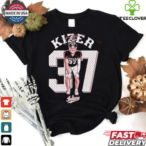 Heath Kizer Indiana Hoosiers graphic signature shirt