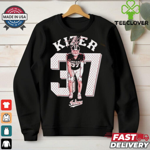 Heath Kizer Indiana Hoosiers graphic signature shirt
