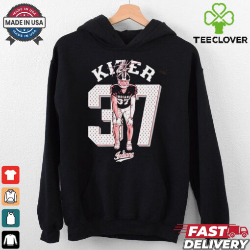 Heath Kizer Indiana Hoosiers graphic signature shirt