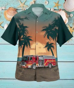 Heath Ohio Heath Fire Department Hawaiian Shirt