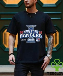 Heather New York Rangers 2024 Presidents' Trophy T Shirt