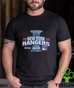Heather New York Rangers 2024 Presidents' Trophy T Shirt
